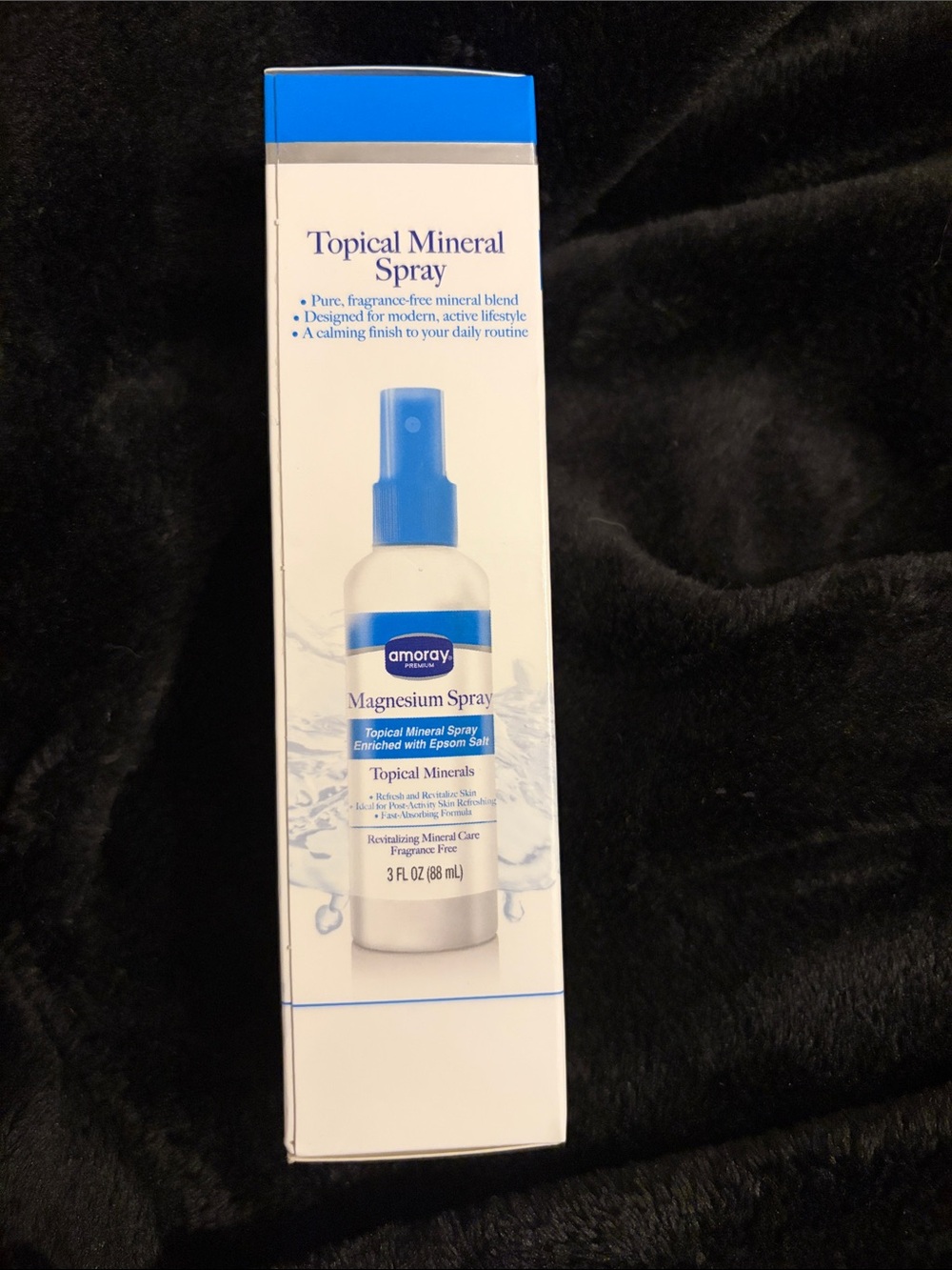 Magnesium Topical Mineral Spray - Blue